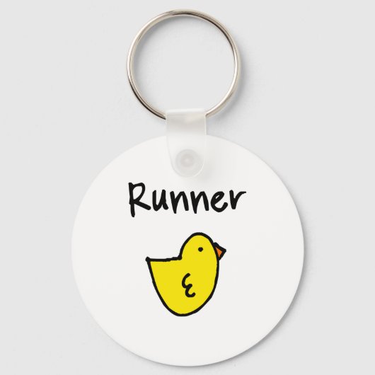Runner Chick Sleutelhanger (Voorkant)