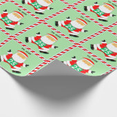 Runner Christmas Holiday Gift Wrapping Paper Cadeaupapier (Hoek)