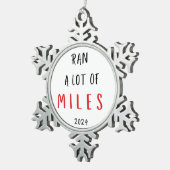 Runner Christmas Ornament Holiday Gift voor hardlo (Rechts)