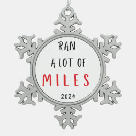 Runner Christmas Ornament Holiday Gift voor hardlo