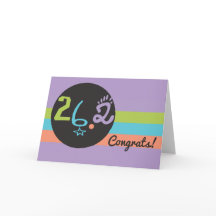 Runner Congrats Eclectic 26.2 Marathon