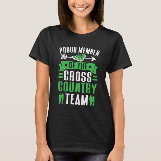 Runner Cross Country Team T-shirt (Voorkant)