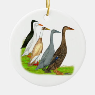Runner Duck Assortation Keramisch Ornament