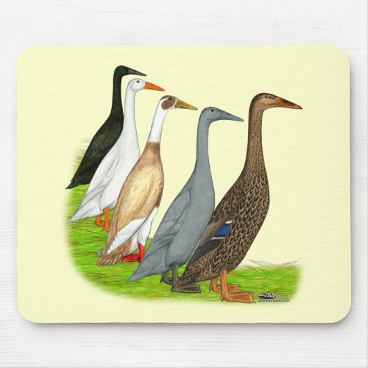 Runner Duck Assortation Muismat (Voorkant)