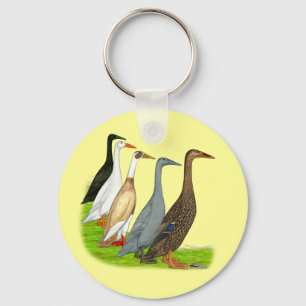 Runner Duck Assortation Sleutelhanger