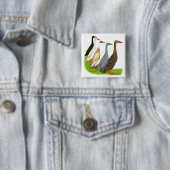 Runner Duck Assortation Vierkante Button 5,1 Cm (In situ)
