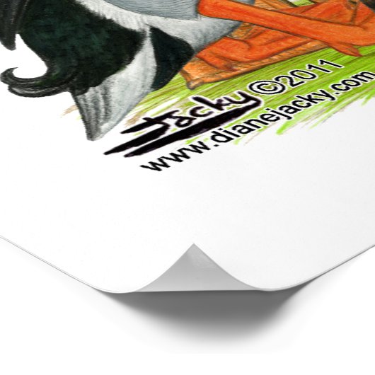 Runner Ducks Walk Tall Poster (Hoek)