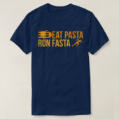 Runner Eat Pasta run Fasta Jogger Funny Gift Idee T-shirt (Design voorkant)