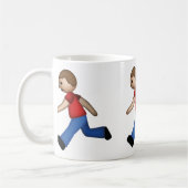 Runner Emoji Koffiemok (Links)