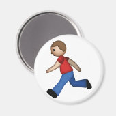 Runner Emoji Magneet (Voorkant / Achterkant)