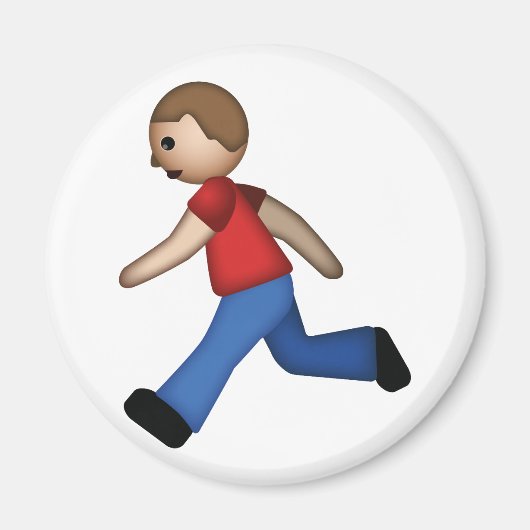 Runner Emoji Magneet (Voorkant)