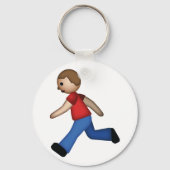 Runner Emoji Sleutelhanger (Voorkant)