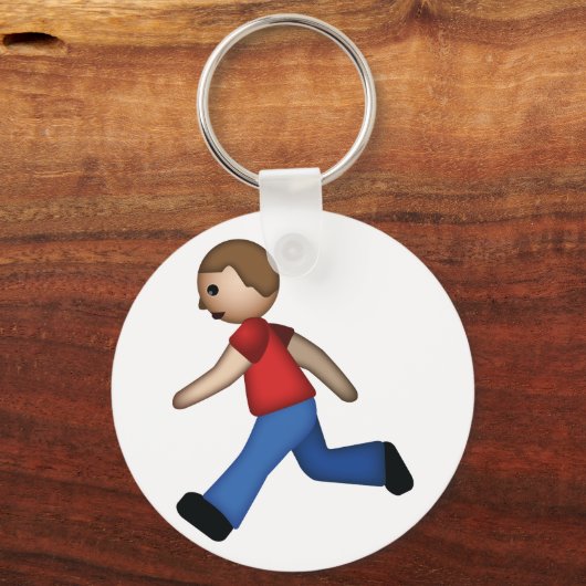 Runner Emoji Sleutelhanger (Voorkant)