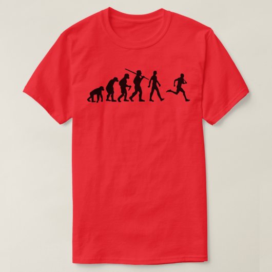Runner Evolution Jogging T-shirt (Design voorkant)