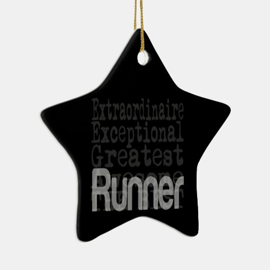 Runner Extraordinaire Keramisch Ornament (Rechts)