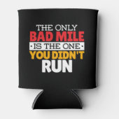Runner - Funny Bad Mile Runote Quote Blikjeskoeler (Voorkant)