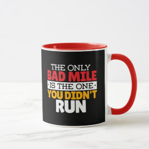 Runner - Funny Bad Mile Runote Quote Mok