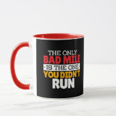 Runner - Funny Bad Mile Runote Quote Mok (Links)