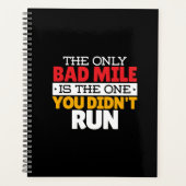 Runner - Funny Bad Mile Runote Quote Planner (Voorkant)