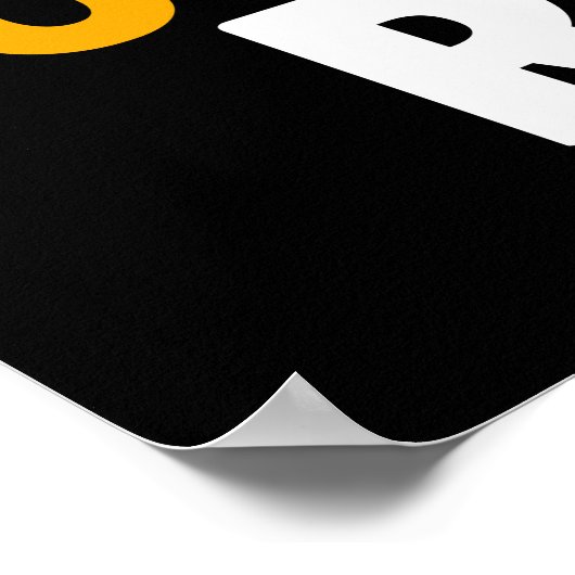 Runner - Funny Bad Mile Runote Quote Poster (Hoek)