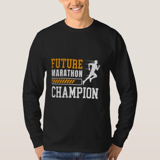 Runner FUTURE MARATHON KAMPIOEN Running Funny Mara T-shirt (Voorkant)