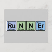 Runner gemaakt van Elementen Briefkaart (Voorkant)