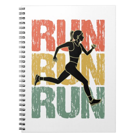 Runner Girl Notitieboek (Voorkant)
