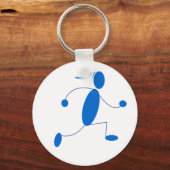 Runner Girl Sleutelhanger (Voorkant)