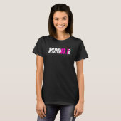 Runner Half Marathon 13 1 mille run marathoner Wom T-shirt (Voorkant volledig)