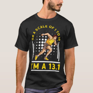Runner Half Marathon Finisher die Jogging Addi run T-shirt