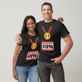 Runner Half Marathon Halloween Costume T-shirt (Unisex)