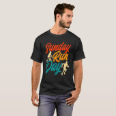 Runner Half marathon run Day T-shirt (Voorkant volledig)