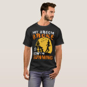 Runner Halloween 5k halve marathon met cadeau T-shirt (Voorkant volledig)