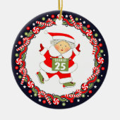 Runner Holiday Cft Keramisch Ornament (Voorkant)