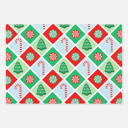 Runner Holiday Gift Wrapping Paper (Voorkant 3)
