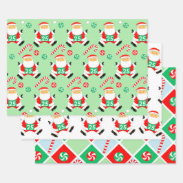 Runner Holiday Gift Wrapping Paper
