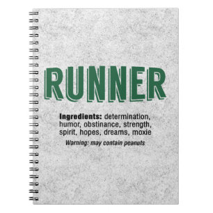 Runner Ingredients Notitieboek