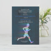 Runner Invitation Kaart (Staand voorkant)