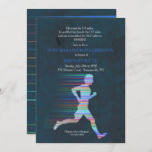 Runner Invitation Kaart (Voorkant / Achterkant)