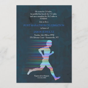Runner Invitation Kaart
