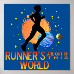 RUNNER IS UIT DIT WERELDWIJDE POSTER