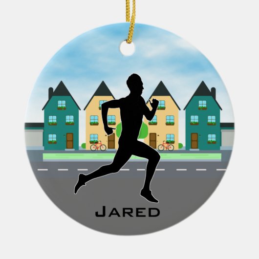 Runner Jogger Ornament (Voorkant)