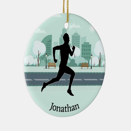 Runner Jogger Ornament (Rechts)