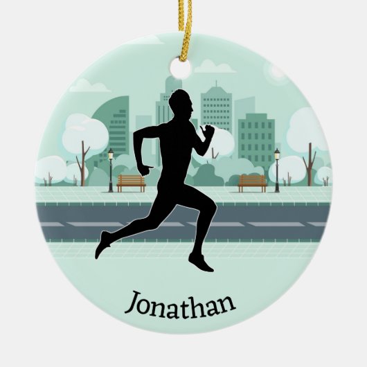 Runner Jogger Ornament (Voorkant)