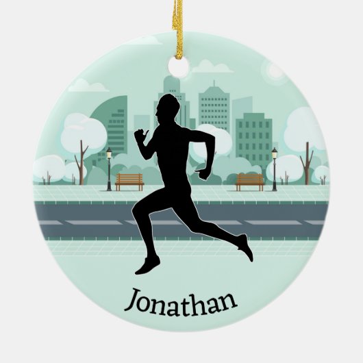 Runner Jogger Ornament (Achterkant)