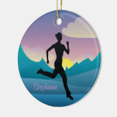 Runner Jogger Ornament (Links)