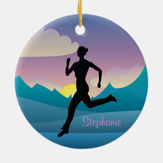 Runner Jogger Ornament (Achterkant)