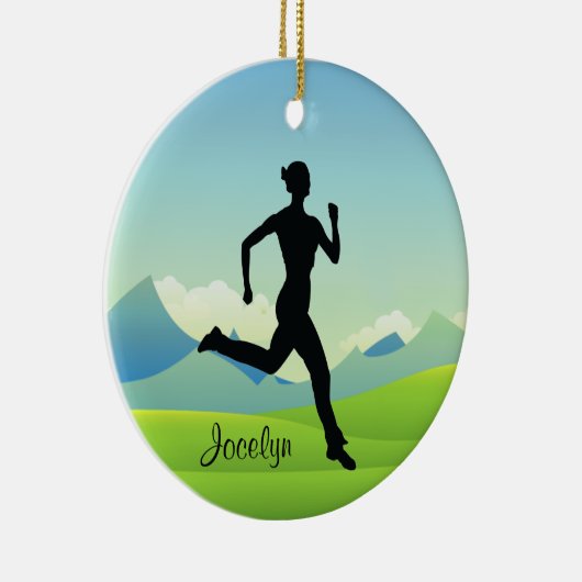 Runner Jogger Ornament (Rechts)