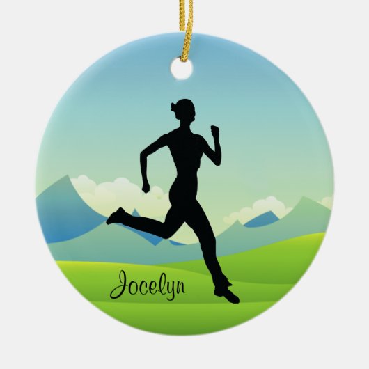 Runner Jogger Ornament (Voorkant)