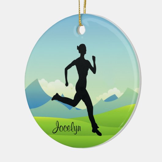 Runner Jogger Ornament (Links)